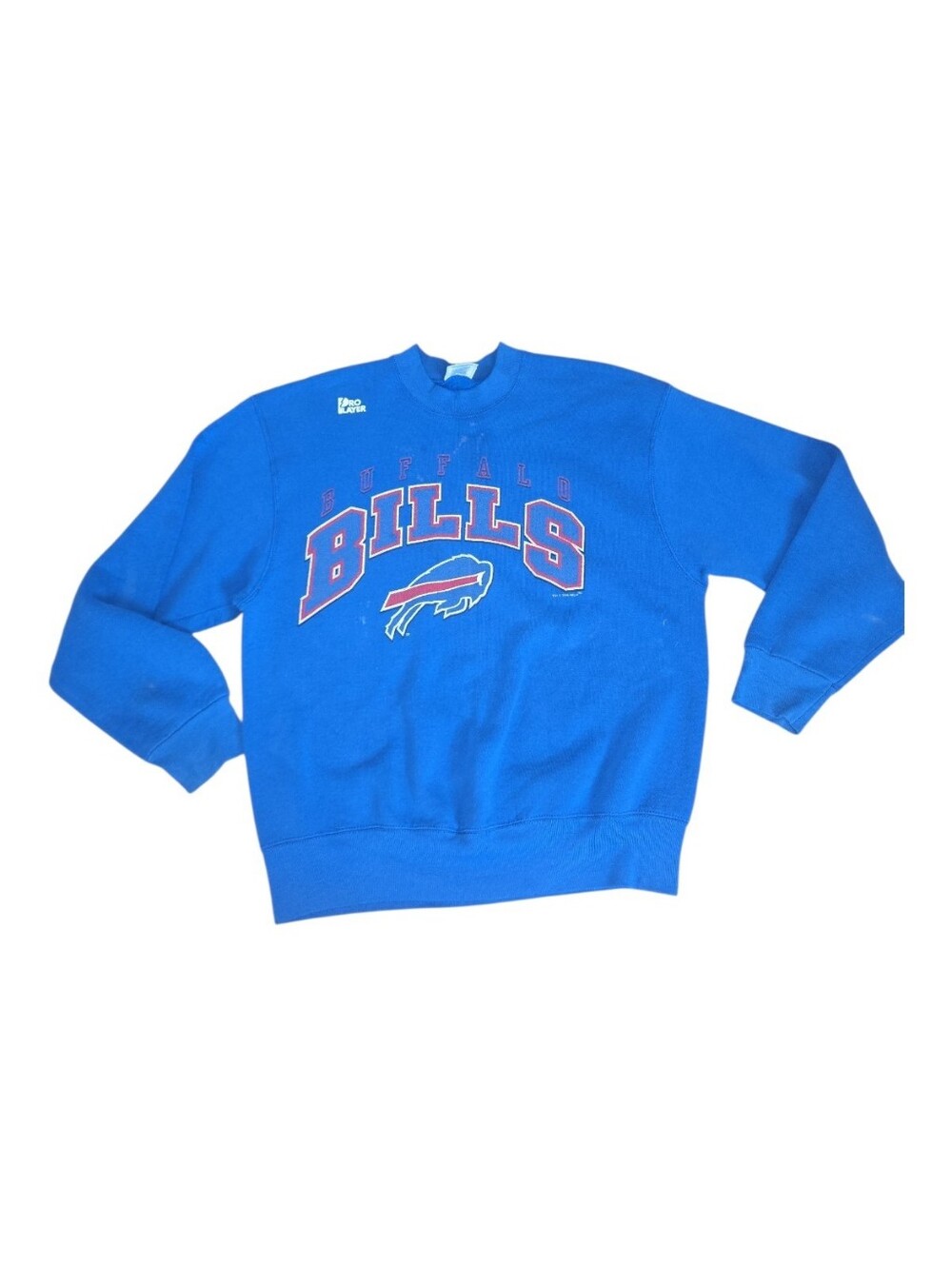 Vintage Buffalo Bills Blue Crewneck Sweater Pro Player Size L